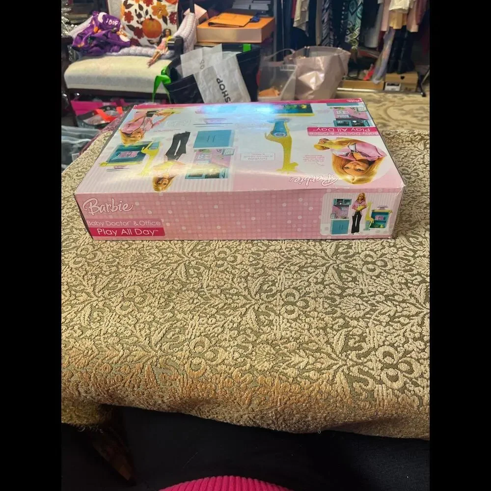 baby doctor and office play all day‎ barbie